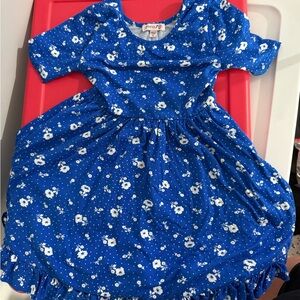 Garanimals Blue and White Floral Kids Dress